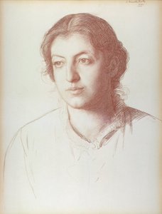 Portrait of Euterpe Ionides, Afterwards Mrs. W. F. Craies